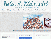 Tablet Screenshot of klebesadel.com